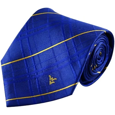 West Virginia Mountaineers Blue Oxford Woven Tie