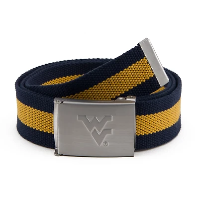 West Virginia Mountaineers Fabric Belt
