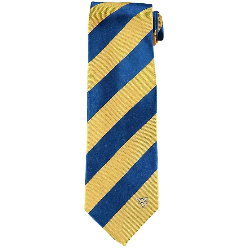 West Virginia Mountaineers Regiment Woven Silk Tie