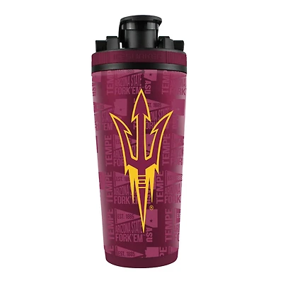 WinCraft Arizona State Sun Devils 26oz 4D Stainless Steel Ice Shaker Bottle
