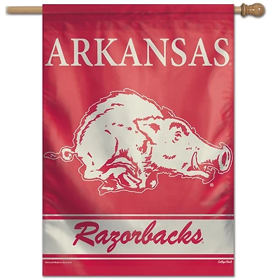 WinCraft Arkansas Razorbacks 28" x 40" College Vault Single-Sided Vertical Banner
