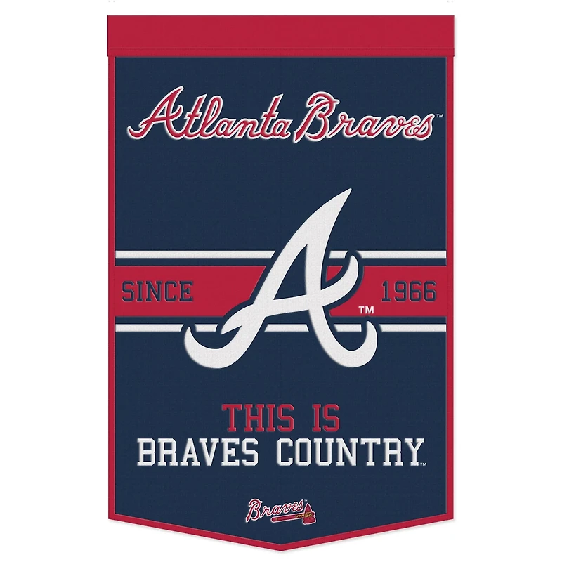 WinCraft Atlanta Braves 24" x 38" Slogan Banner