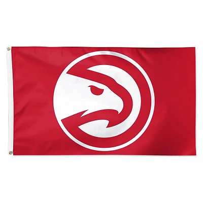 WinCraft Atlanta Hawks 3' x 5' Primary Logo Single-Sided Flag