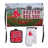 WinCraft Boston Sox Deluxe BBQ Set