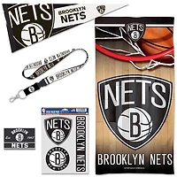 WinCraft Brooklyn Nets House Fan Accessories Pack
