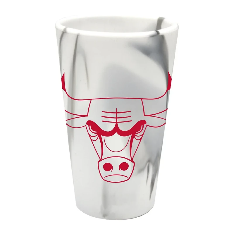 WinCraft Chicago Bulls 16oz Fashion Silicone Pint Glass