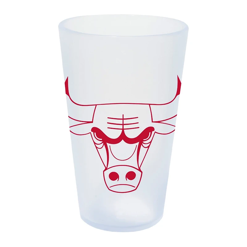 WinCraft Chicago Bulls 16oz Icicle Pint Glass