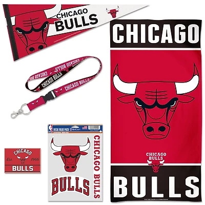 WinCraft Chicago Bulls House Fan Accessories Pack