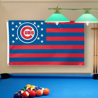 WinCraft Chicago Cubs Deluxe Stars  Stripes 3' x 5' Flag