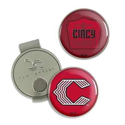 WinCraft Cincinnati Reds 2026 City Connect Hat Clup Ball Marker Set
