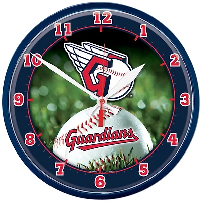 WinCraft Cleveland Guardians Round Clock