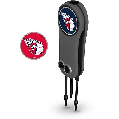 WinCraft Cleveland Guardians Switchblade Repair Tool  Two-Piece Ball Markers Set