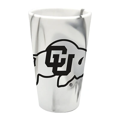 WinCraft Colorado Buffaloes 16oz Fashion Silicone Pint Glass
