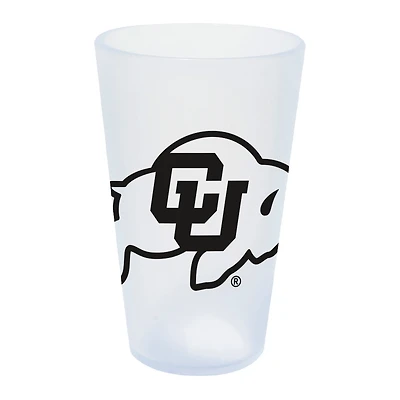 WinCraft Colorado Buffaloes 16oz Icicle Silicone Pint Glass