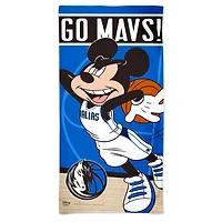 WinCraft Dallas Mavericks 30'' x 60'' Disney Spectra Beach Towel