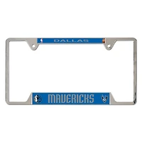 WinCraft Dallas Mavericks Plated Metal License Plate Frame