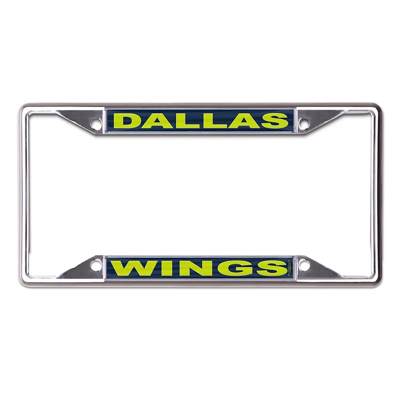 WinCraft Dallas Wings Metal Laser Cut License Plate Frame