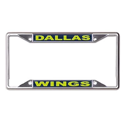 WinCraft Dallas Wings Metal Laser Cut License Plate Frame