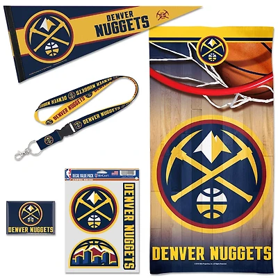 WinCraft Denver Nuggets House Fan Accessories Pack