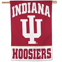 WinCraft Indiana Hoosiers 28" x 40" Primary Logo Single-Sided Vertical Banner