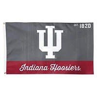 WinCraft Indiana Hoosiers 3 x 5 Single-Sided Retro Deluxe Flag