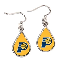 WinCraft Indiana Pacers Tear Drop Dangle Earrings