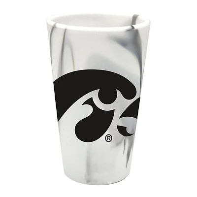 WinCraft Iowa Hawkeyes 16oz Fashion Silicone Pint Glass