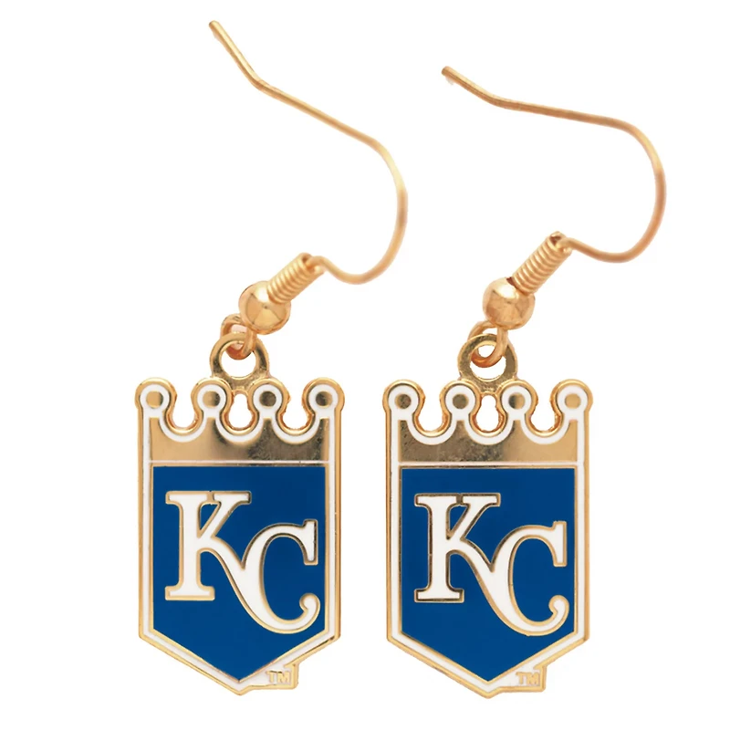 WinCraft Kansas City Royals Wire Earrings