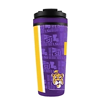 WinCraft LSU Tigers 26oz 4D Stainless Steel Ice Shaker Bottle