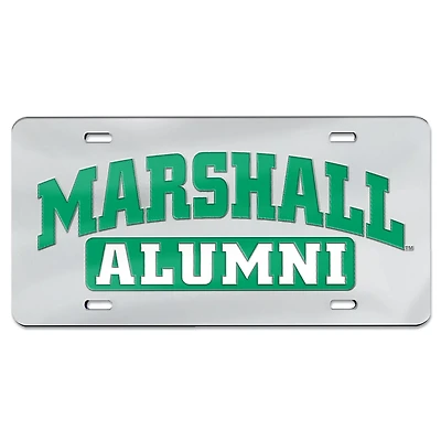 WinCraft Marshall Thundering Herd Alumni Laser Cut Acrylic License Plate