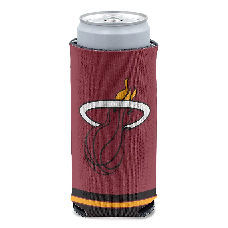 WinCraft Miami Heat 12oz Slim Can Cooler