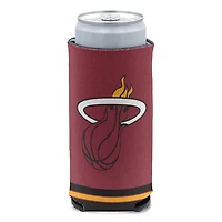 WinCraft Miami Heat 12oz Slim Can Cooler
