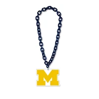 WinCraft Michigan Wolverines Big Chain Logo Necklace