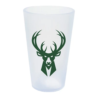 WinCraft Milwaukee Bucks 16oz Icicle Pint Glass
