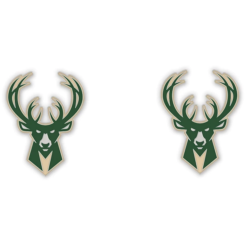 WinCraft Milwaukee Bucks Post Logo Earrings