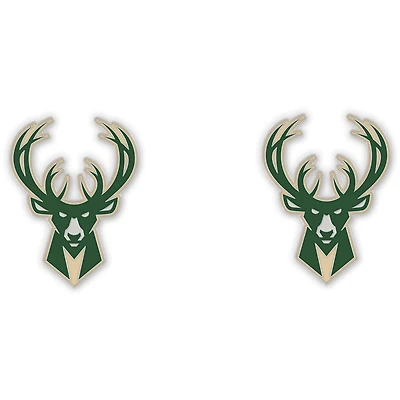 WinCraft Milwaukee Bucks Post Logo Earrings