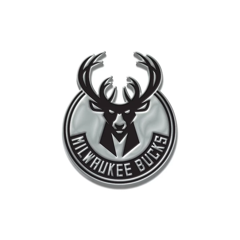 WinCraft Milwaukee Bucks Team Car Emblem