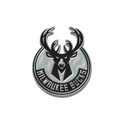 WinCraft Milwaukee Bucks Team Car Emblem