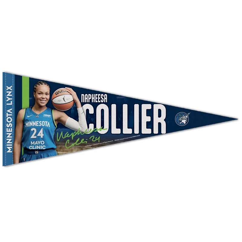 WinCraft Napheesa Collier Minnesota Lynx 12" x 30" Premium Pennant