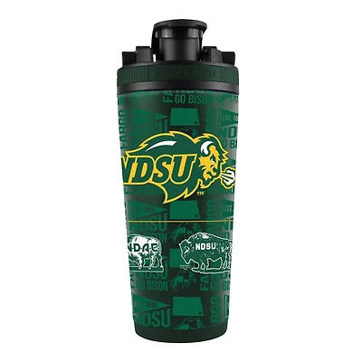 WinCraft NDSU Bison 26oz 4D Stainless Steel Ice Shaker Bottle
