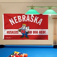 WinCraft Nebraska Huskers College Vault Logo Deluxe Single-Sided 3' x 5' Flag
