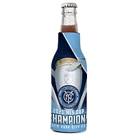 WinCraft New York City FC 2021 MLS Cup Champions 12oz Bottle Cooler