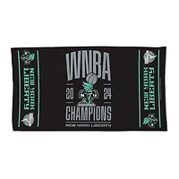 WinCraft New York Liberty 2024 WNBA Finals Champions Locker Room 22'' x 42'' Two-Sided On Court Towel