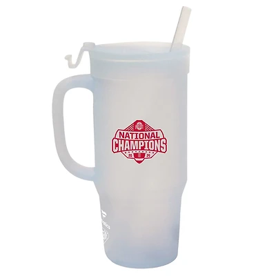 WinCraft Ohio State Buckeyes College Football Playoff 2024 National Champions 32oz Silicone Humbler