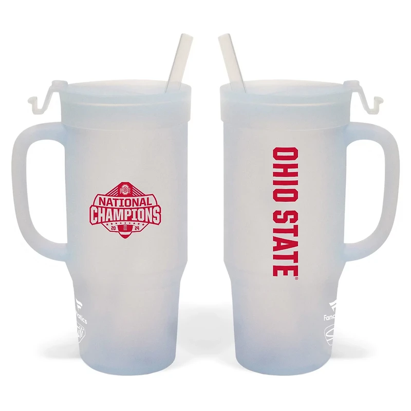 WinCraft Ohio State Buckeyes College Football Playoff 2024 National Champions 32oz Silicone Humbler