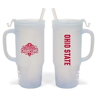 WinCraft Ohio State Buckeyes College Football Playoff 2024 National Champions 32oz Silicone Humbler