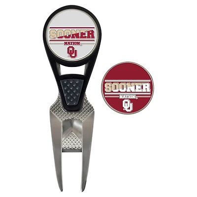 WinCraft Oklahoma Sooners Repair Tool  Ball Marker Set