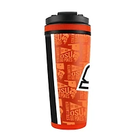 WinCraft Oklahoma State Cowboys 26oz 4D Stainless Steel Ice Shaker Bottle