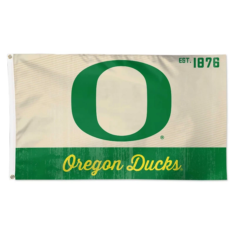 WinCraft Oregon Ducks 3 x 5 Single-Sided Retro Deluxe Flag