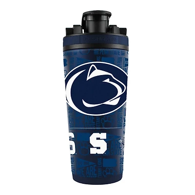 WinCraft Penn State Nittany Lions 26oz 4D Stainless Steel Ice Shaker Bottle